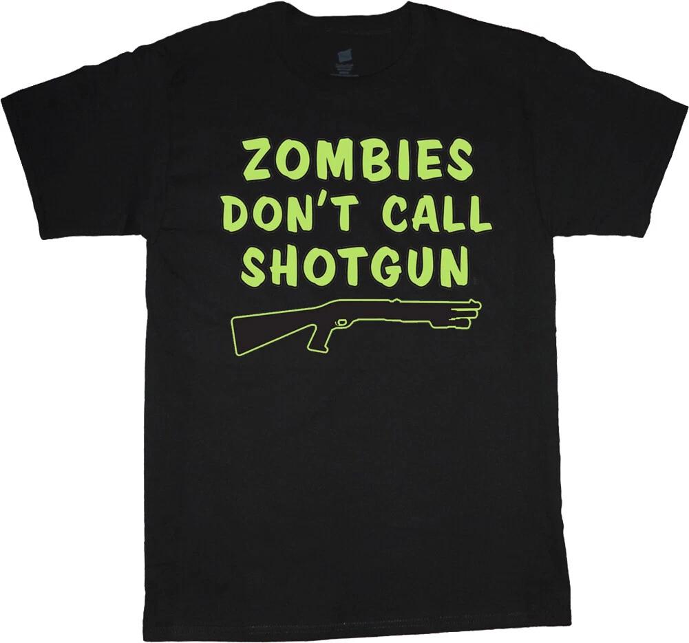 Funny Zombie T-shirt Halloween Mens Graphic Tee S