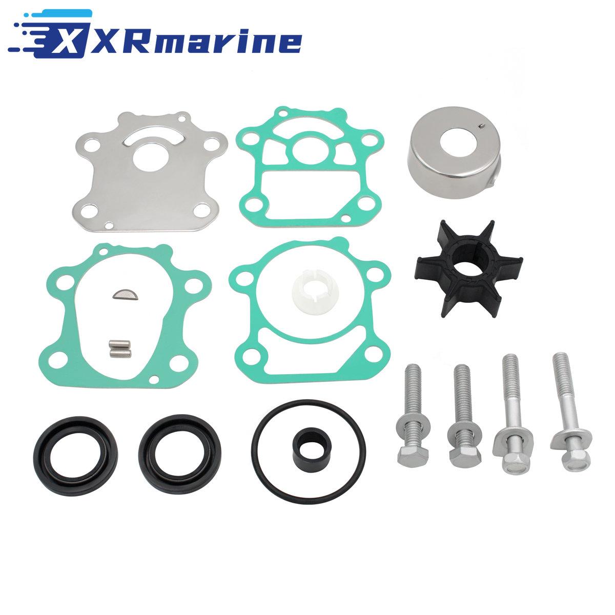 6CJ-W0078 Water Pump Impeller Kit for Yamaha 4-Stroke 70HP F70A Outboard Motor 6CJ-W0078-00 6CJ-W0078-01 Impeller Kit