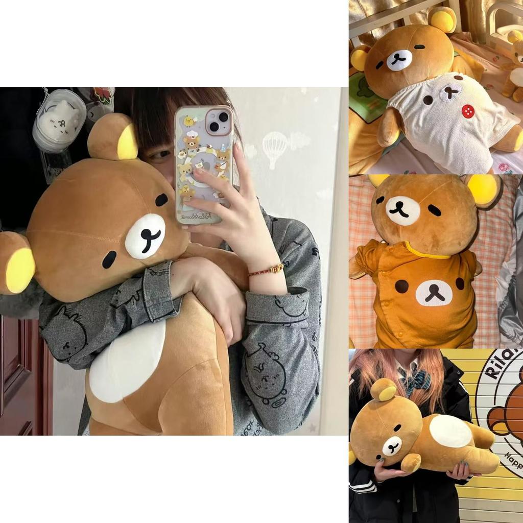 Plush Rilakkuma Bear Toy Soft Stuffed Doll For Kids And Giftgiving