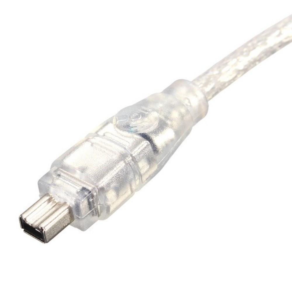 Male Connector 1394 Firewire Cable USB 6P To 4Pin ILink Adapter Cord HDV Camera