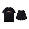 Summer Mens Short Sleeve Cultural Shirt And Shorts Fashionable Versatile Comfortable Breathable Casual Sports Suit YHSW339-1+YATV113-1