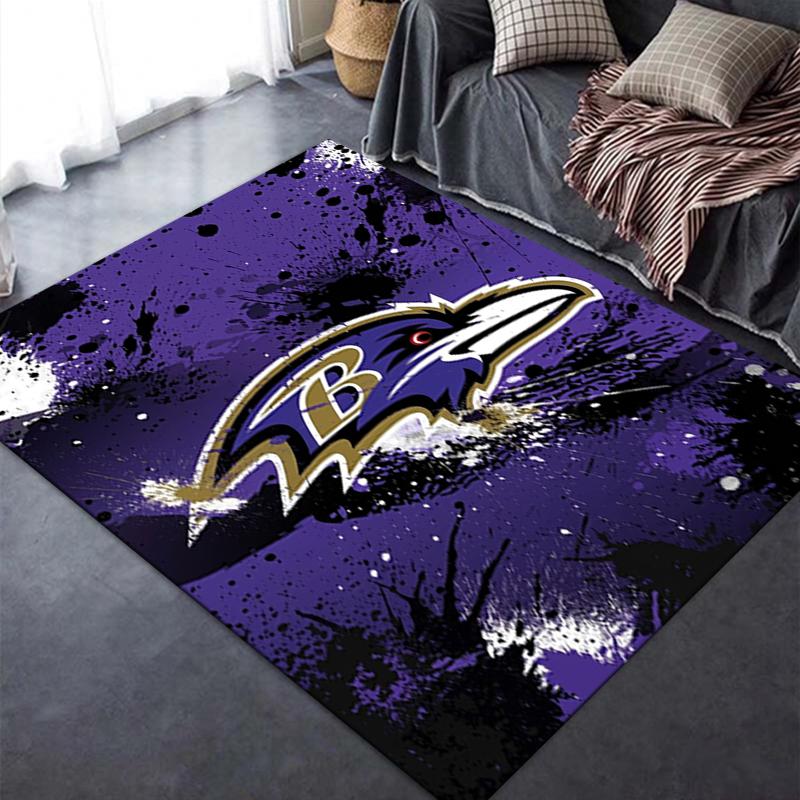 Baltimore Ravens Carpet Rug For Living Room Bedroom Home Sofa Decorationkids Play Nonslip Floor Mat