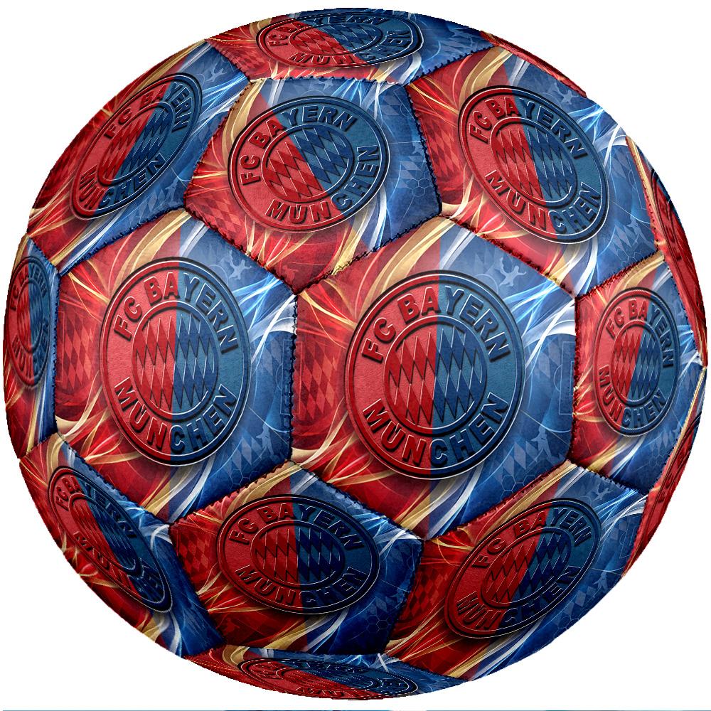 Pallone da Calcio Bayern Monaco Taglia 5 Standard Durevole per Allenamento Partita Sport all'Aperto per Adulti