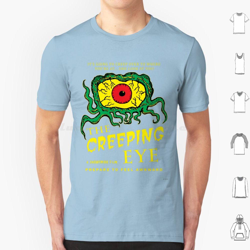 The Eye T Shirt 6xl Cotton Cool Tee The Crawling Eye Movie Movies Parody Classic Horror Bad Cult Monster Creature Evil Creepy