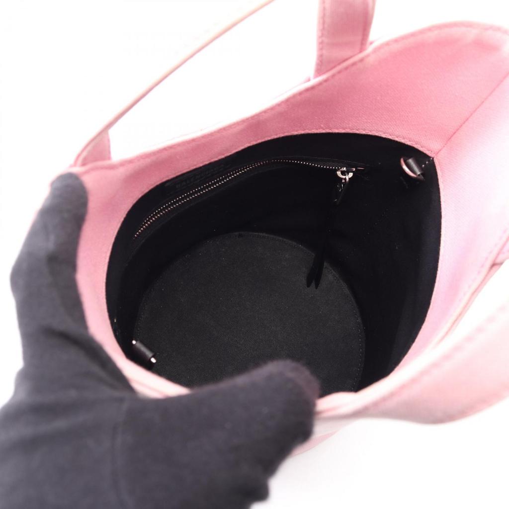 Used BALENCIAGA Wave XS 2WAY Handbag canvas Pink Used Women