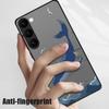 Wzorzyste etui na telefon ze zwierzętami oceanicznymi dla Samsunga S25 S24 Fe S22 Plus Ultra S23 S21 A56 A36 A55 A16 A54 A35 A52 A25 A15 A14 5g A32 4g Matowe twarde etui