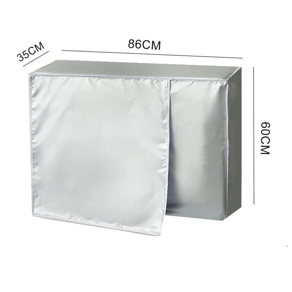Air Accessories Air Condition Cover Dust Cover Silver Sunscreen Air Conditioner Outer Covers Air Conditioner Protect