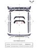 YOFER Body Kit for Li Auto L8: Includes Front Bumper, Side Skirts, Rear Wing, Lip, and Bumper, Corner Protectors, and Front Splitter.