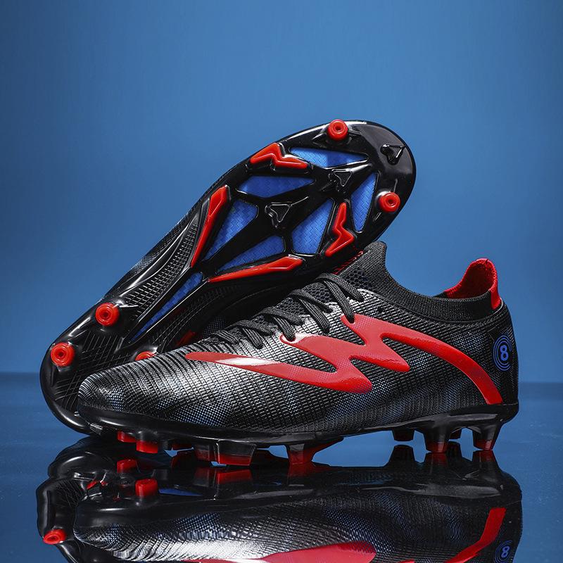 Kids' Cross-Border Football Shoes for Boys & Girls - TF Turf & AG Long Spikes, Ideal for Primary & Middle School Students
