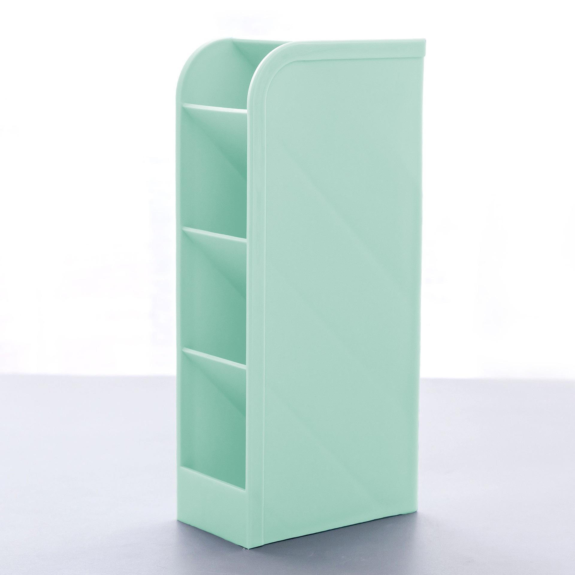 

The Creative Student Office Features A Slanted Pen Holder That Can Be Stored Horizontally or Vertically on The Desktop світло-зелений колір