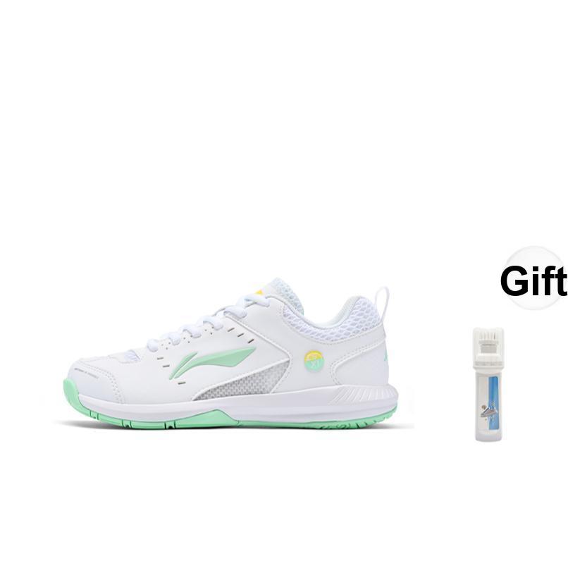 Li-Ning Lightweight Feather Series Rocket Shoes 2.0 Fashion Comfortable Versatile Non-Slip Breathable Lightweight Low-Top Badminton Shoes AYTU049-4