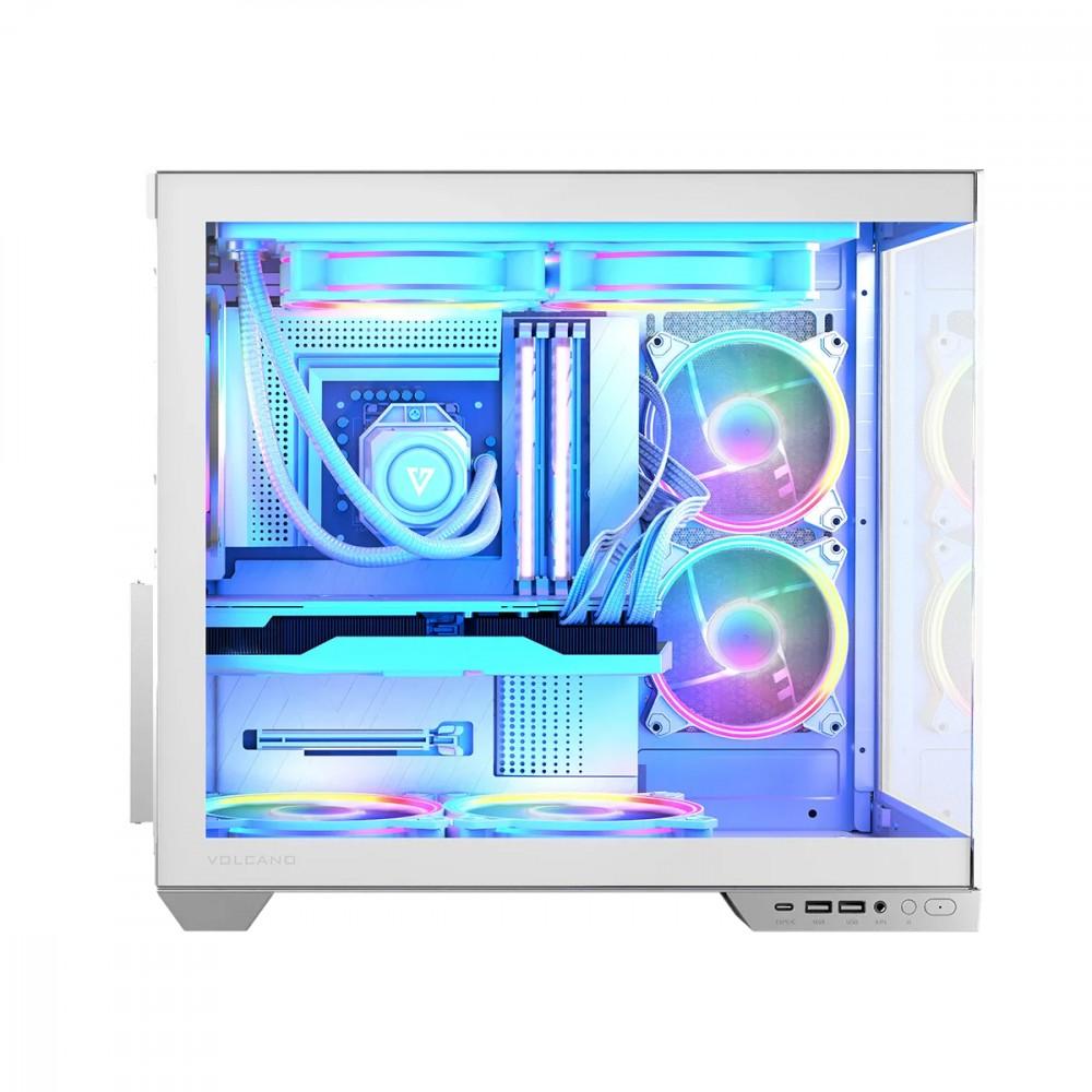 Computer Case Volcano Panorama APEX ARGB 7F MIDI White