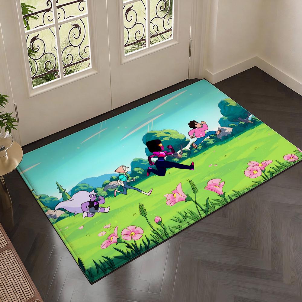 Animacja S-Steven Universe Futures Mata podłogowa Miękka pogrubiona flanelowa wycieraczka antypoślizgowy dywan do salonu wystrój domu