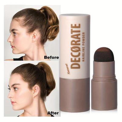 Natural Hairline Modification Powder, Contouring Powder, Shadow Modification and Filling Forehead Hairline Artifact