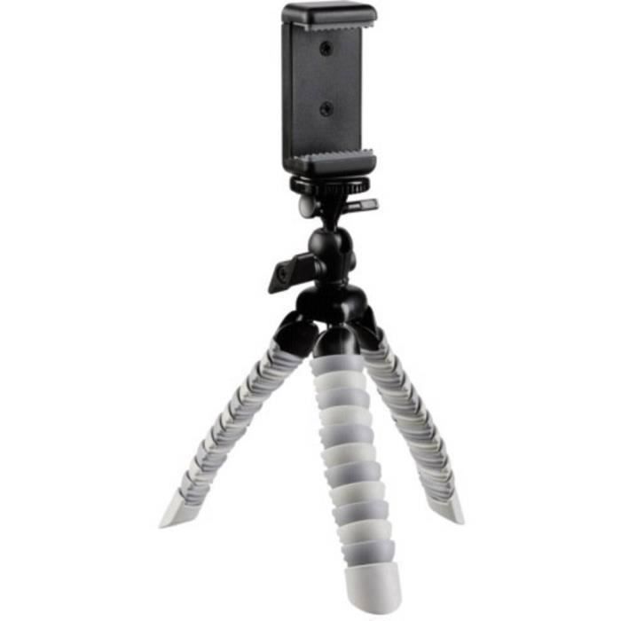 Mini-trépied Camgloss Octopod Tripod 1-4 pouce - CAMGLOSS - Noir, Gris - Poids maximum 4