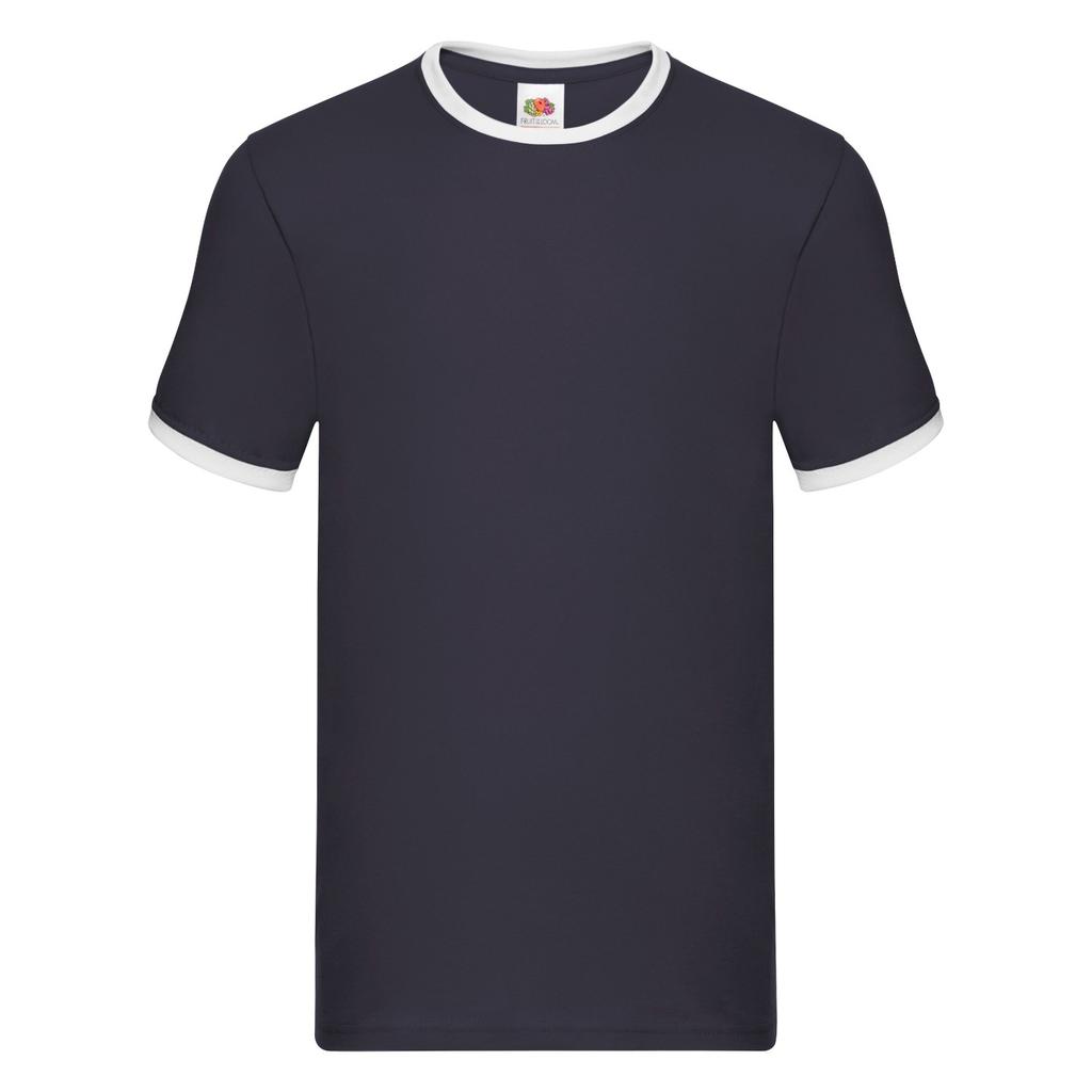 FRUIT OF THE LOOM Unisex Adult Ringer T-Shirt