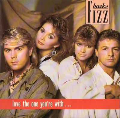 7inch Record BUCKS FIZZ - Love The One You're With POSP813 Polydor 1986 UK Pop Used