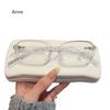 Women's Small Square Frame Glasses Y2K Leopard Small Frame Glasses Fashion Vintage Female Girls Eyewear Decorative Eyeglasses