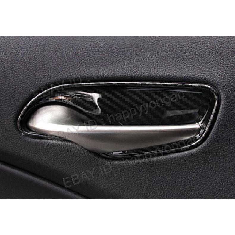 Inner Carbon Fiber Door Handle Bowl Cover Trim For -2024 Lexus UX 200 250h
