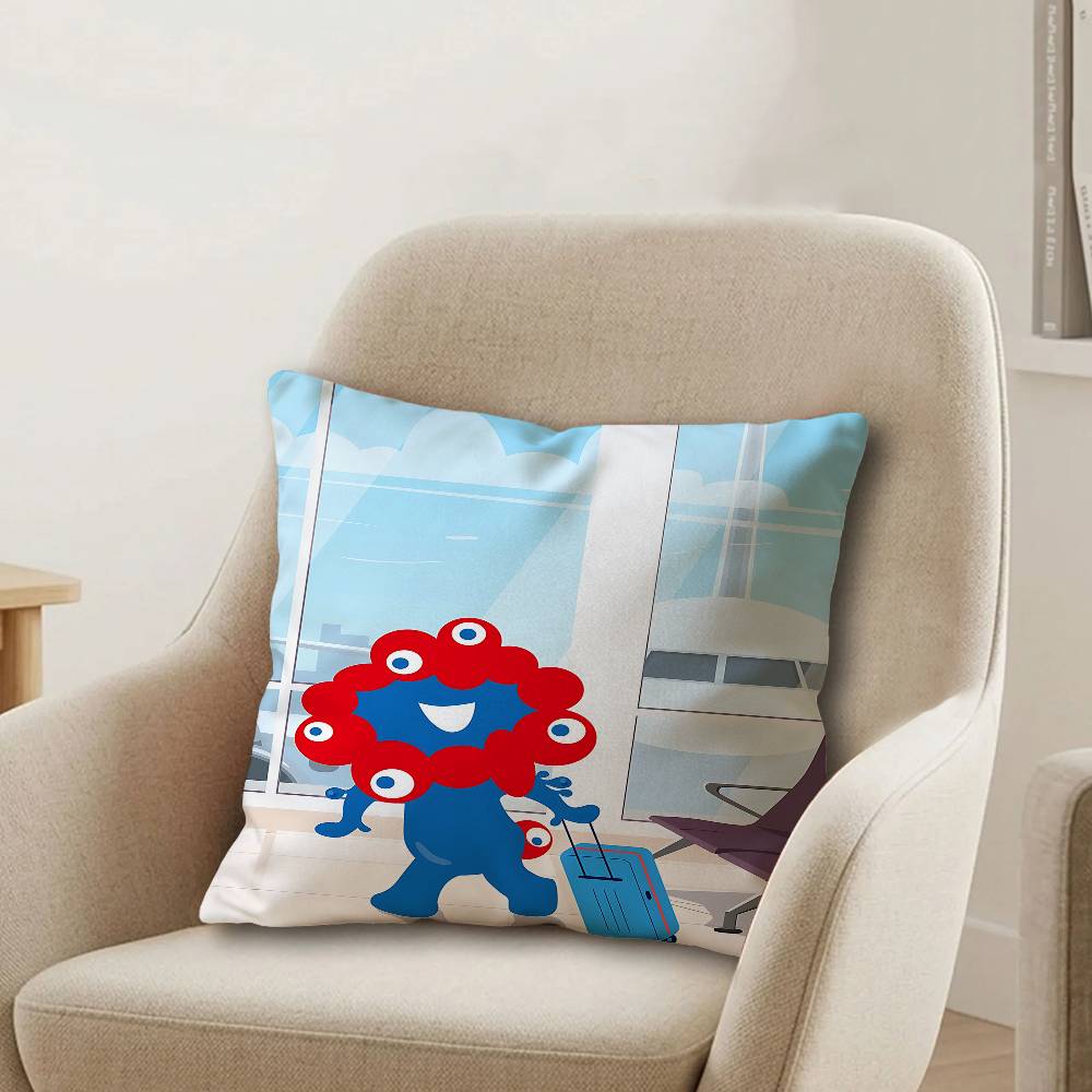 MMyakuMyaku pillow cover sofa cushion cover home room decoration children gift