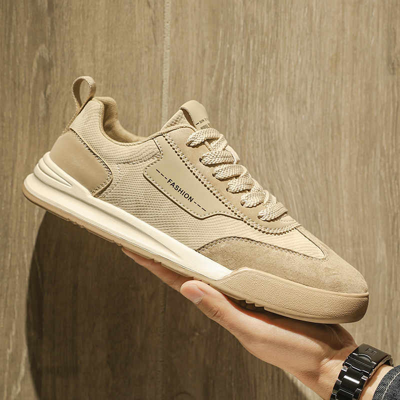 Thick Heel Does Not Slip Shoes Husband Shoes Woven Basketball Tenia Men's White Summer Sneakers Sport Class High Brand