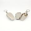 Mini Keychain Stylish Windproof Metal Cool Storage Box Portable Coffin Car Keychain Organizer for Camping