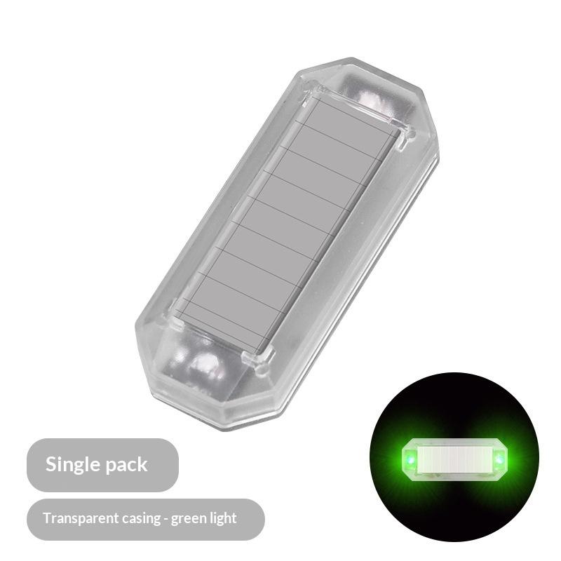 Night Car Mini LED Solar Powered Warning Light Wireless Anti-Theft Caution Lamp for Roadside Alert A8