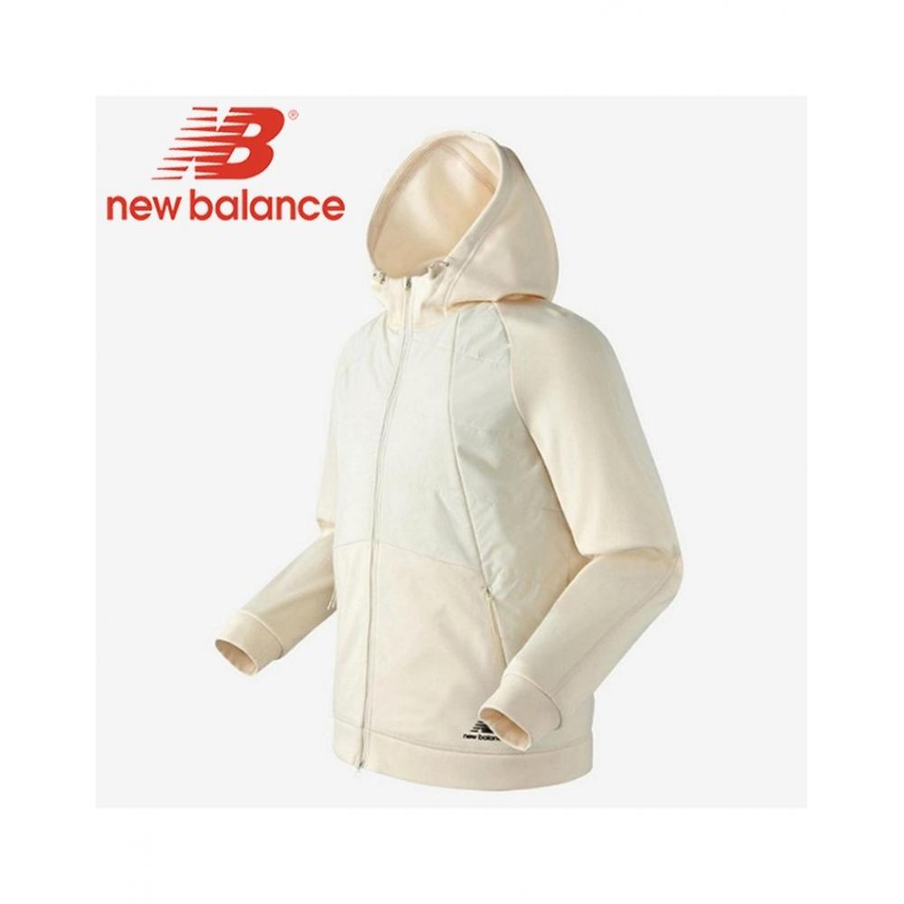 

Новая толстовка с капюшоном Uni Brushed Hybrid на молнии Nbmdb47073 39 Ivory/100
