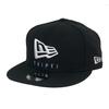 [New Era] Cap Snapback 9FIFTY Men's Women's 950 CITY SERIES Hat Adjustable Plain Brand Street Taiwan Black [Used]