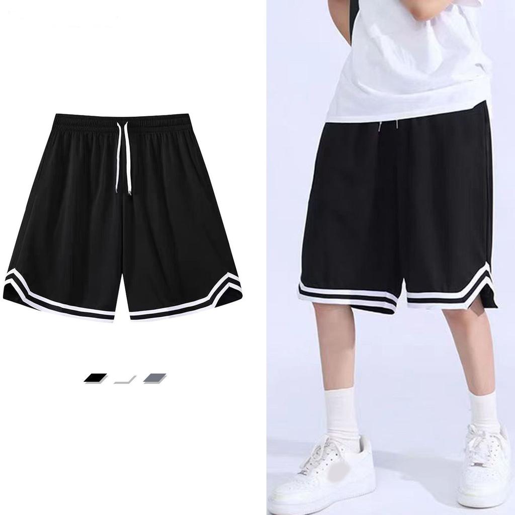 Men's Casual Summer Shorts Pants Sports Basketball Pants Capri Pants Loose Outdoor Quick Drying Ice Silk Sport Short