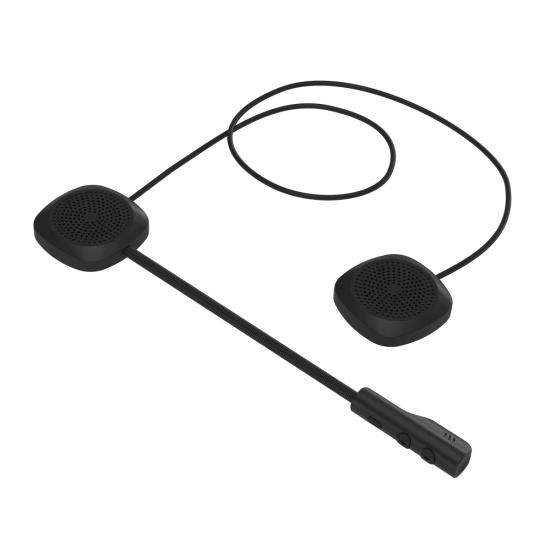 MH04 Bluetooth-compatible 5.0 Rechargeable HiFi Stereo Motorcycle Headset Helmet Headphone
