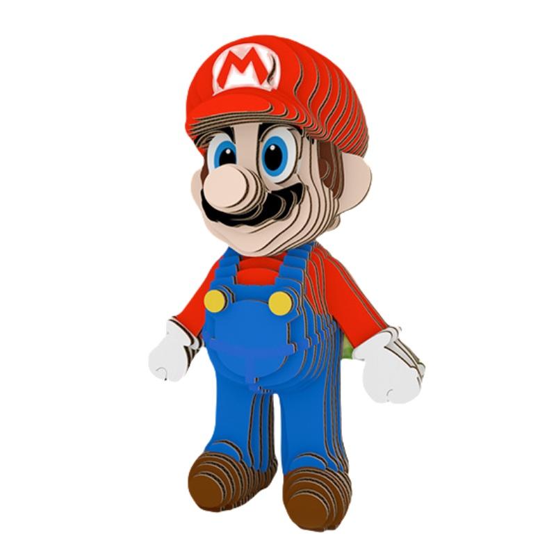 Paper Craft 3d Mario Puzzle Toy For Kids, Wholesale, Educational Toy