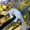 20Pcs Plastic Fish Tank Hose Clamp Firmly Hold with Suction Cup Water Tubes Fixed Clip Wall Mounting