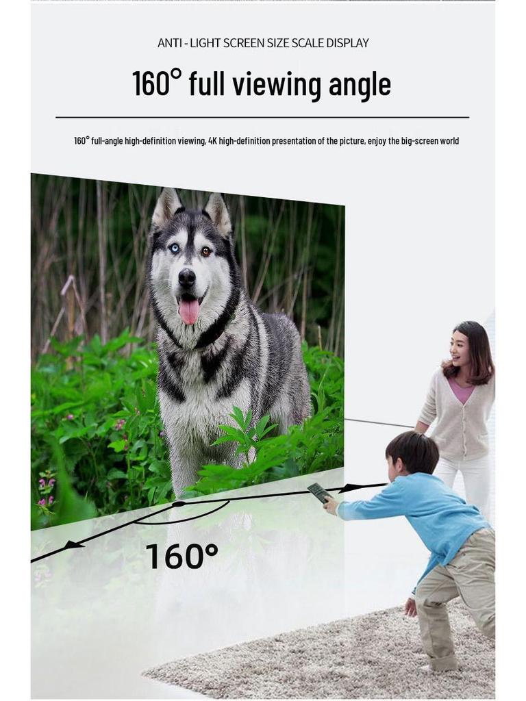 Tragbare Faltbare Outdoor-Projektorleinwand