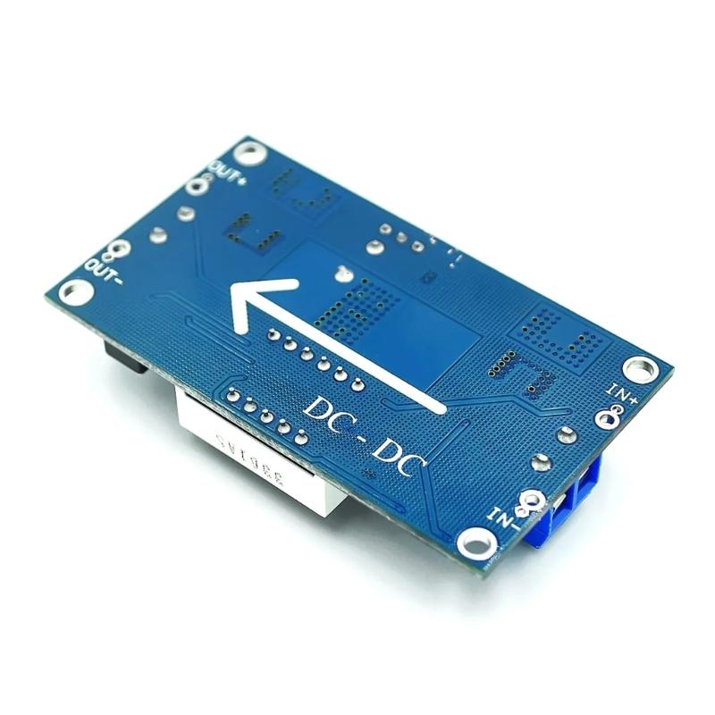 High Current 5A Stepping Down Power Supply Module Adjustable Voltages Regulator 4-38V Input 1.25 36V Output 96% Efficiency