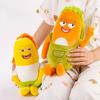 Good Colorful Hair Plush Toy With Clothing For Collectors And Gifts