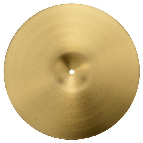 OUSIYO 14-inch Brass Hi-Hat Cymbals, Top & Bottom, Set of 2, for Practice