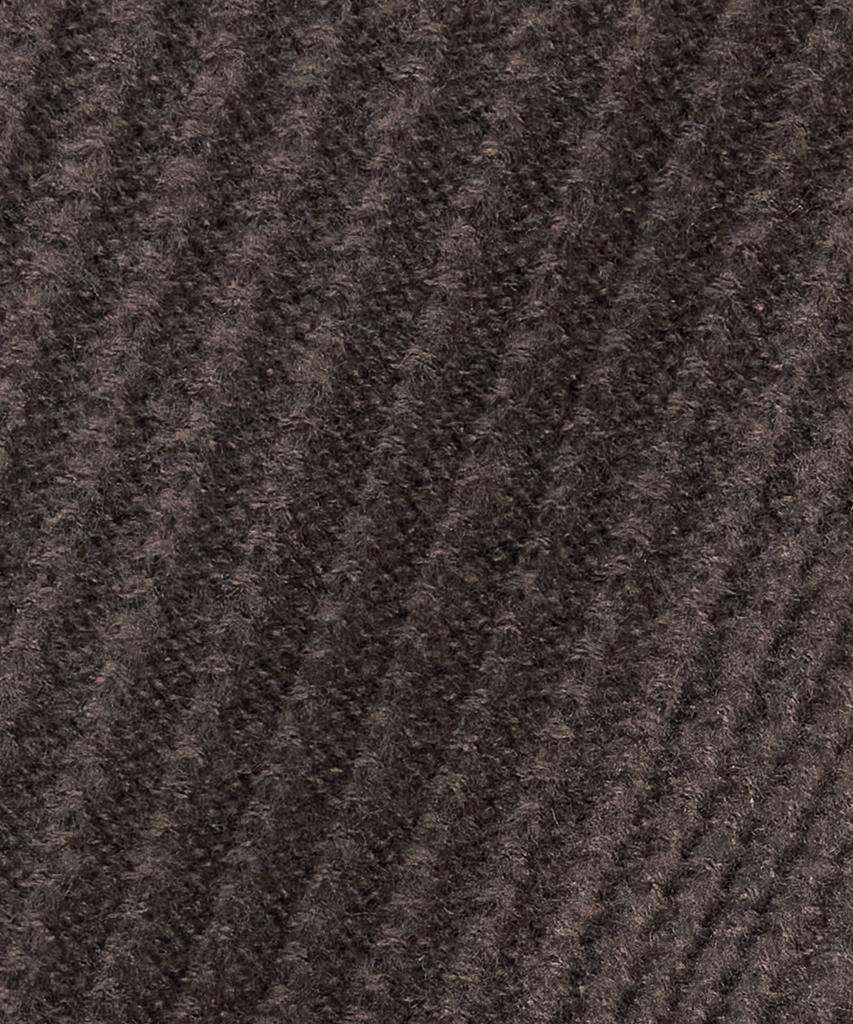 NODU V-Neck Waffle Essential Knit [Brown]