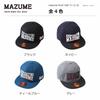 mazume FLAT CAP Wool IV Navy MZCP-753-02