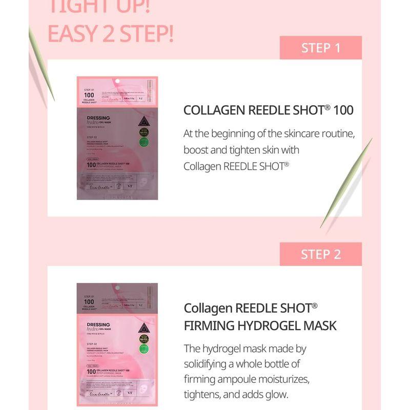 VT Collagen Reedle Shot 100 2Step Hydrogel Mask Bundle Set