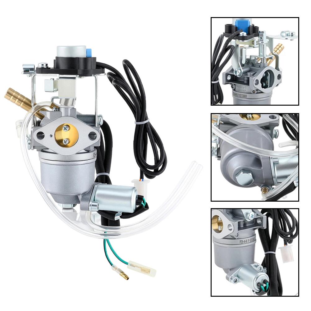 Carburetor for Champion Dual Fuel Inverter Generator with For HUAYI Part Number 2813000002 Metal Construction for Durability