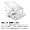 Archiss Laptop Stand with USB-C Hub, Silver, AS-LHBM-SL