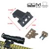 QD Quick Release Scout Light Side Rail Mount For Surefire M300 M600 Tactical Flashlight Fit Mlok Keymod 20mm Picatinny Rail