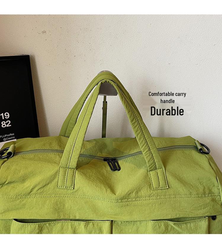 Women's Large Capacity Travel Crossbody Bag - Lightweight Duffle for Business, Sports, and Fitness