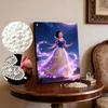 Disney Pearl Painting Snow White Princess Star and Moon Magic Dress 5D Exquisite Landscape Sparkling Painting Craft Home WallDecorationDIYHandmadeGift