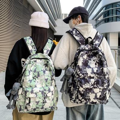 Graffiti High School Students Large Capacity Backpack Men And Women Backpack