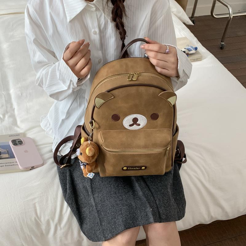Schoolbag Japanese cute bear backpack children travel travel bag school bag backpack boy elementary school cartoon bag tide