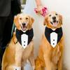 Dog Collar Pet Wedding Bow Tie Scarf Adjustable Dog Neckerchief Bowtie Collar  Pet Formal Costume for Puppy