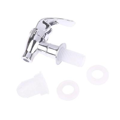 Electroplated Plastic Beverage Dispenser Faucet Food Grade Replacement Tap Valve for Water Jug Juice Bucket Outdoor