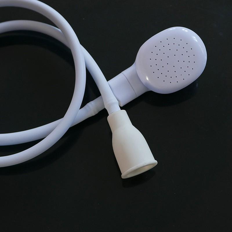 Handheld Shower Head With Quick Connect Hose Home Bathing Kids Hair Washing Pet Grooming - ABS Rainfall Spray 1m To 5m